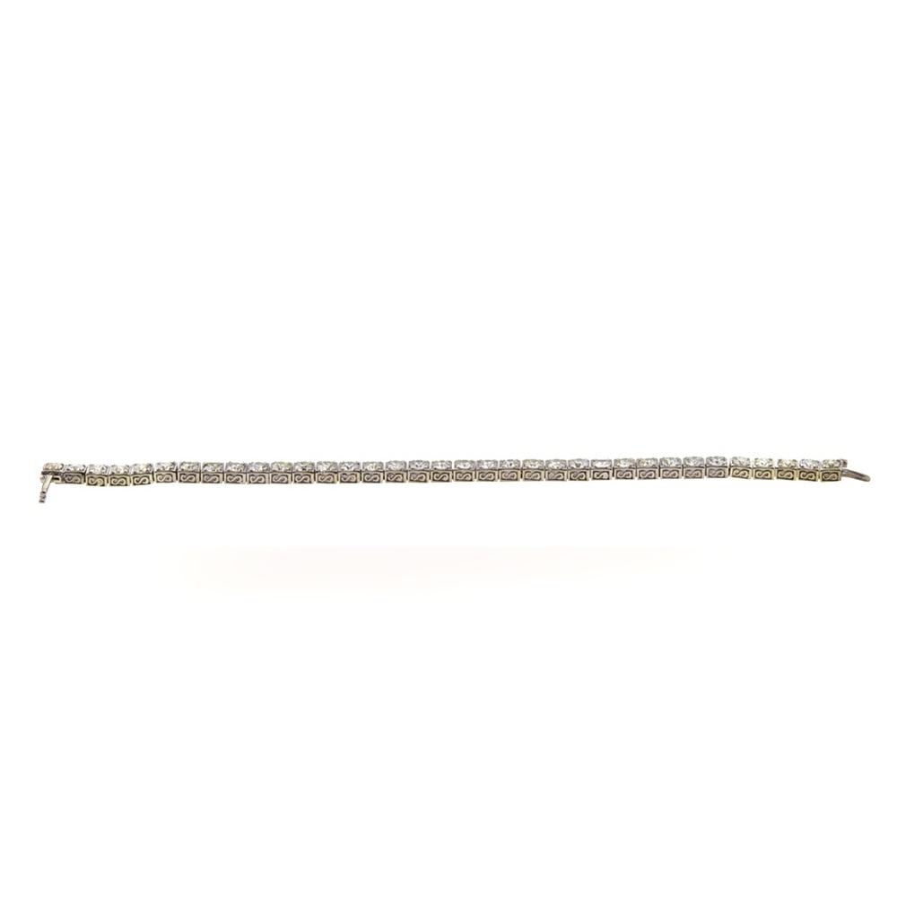 WHITE GOLD, 7.75-8.5 CARAT Tennis Bracelet - $4599 OBO